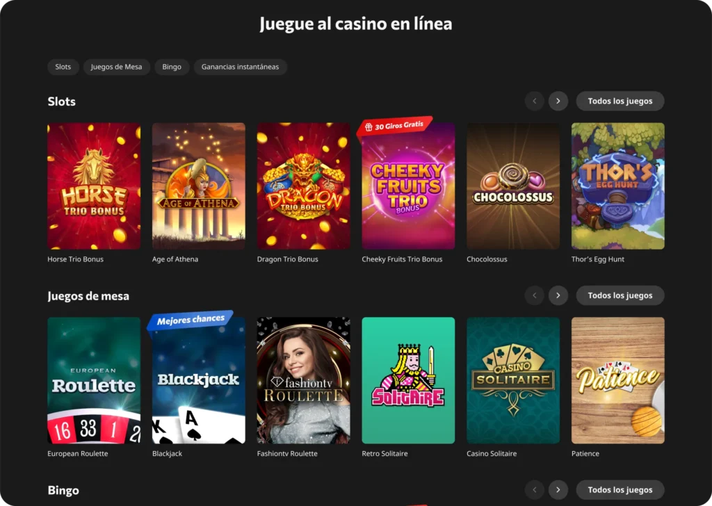 Nueva experiencia de Casino – Vea por qué le encantará*